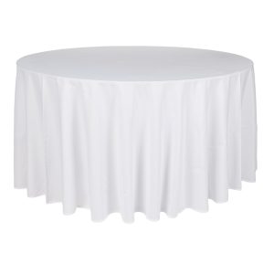  Mantel Redondo Blanco