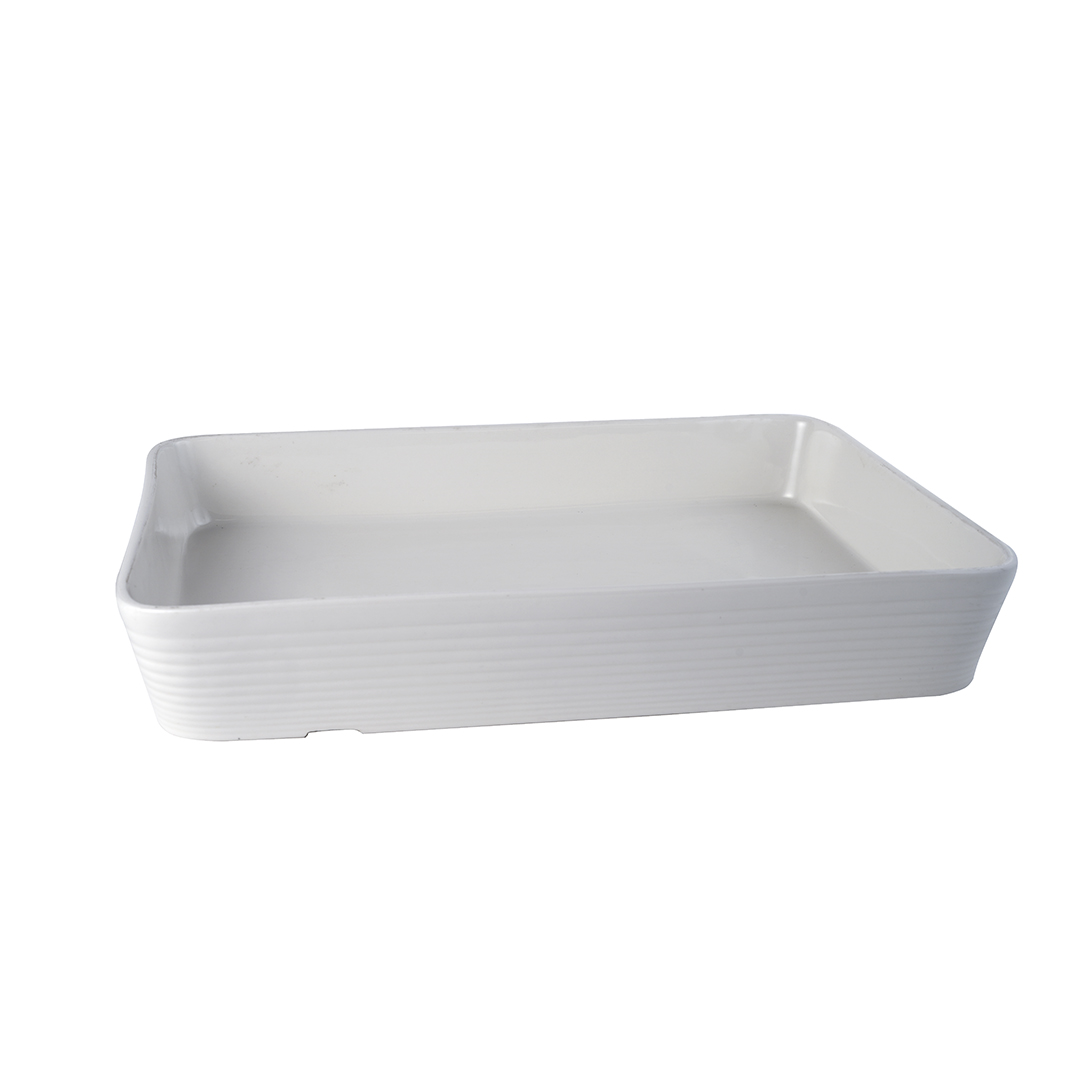 Asadera Rectangular Loza