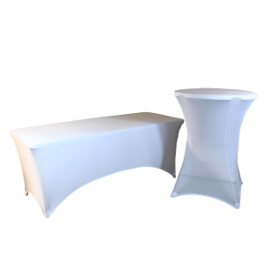 Mantel Spandex Blanco