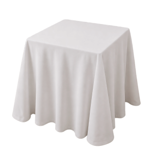 Mantel Cuadrado Blanco