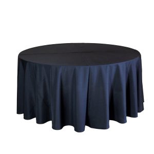 Mantel Redondo Negro